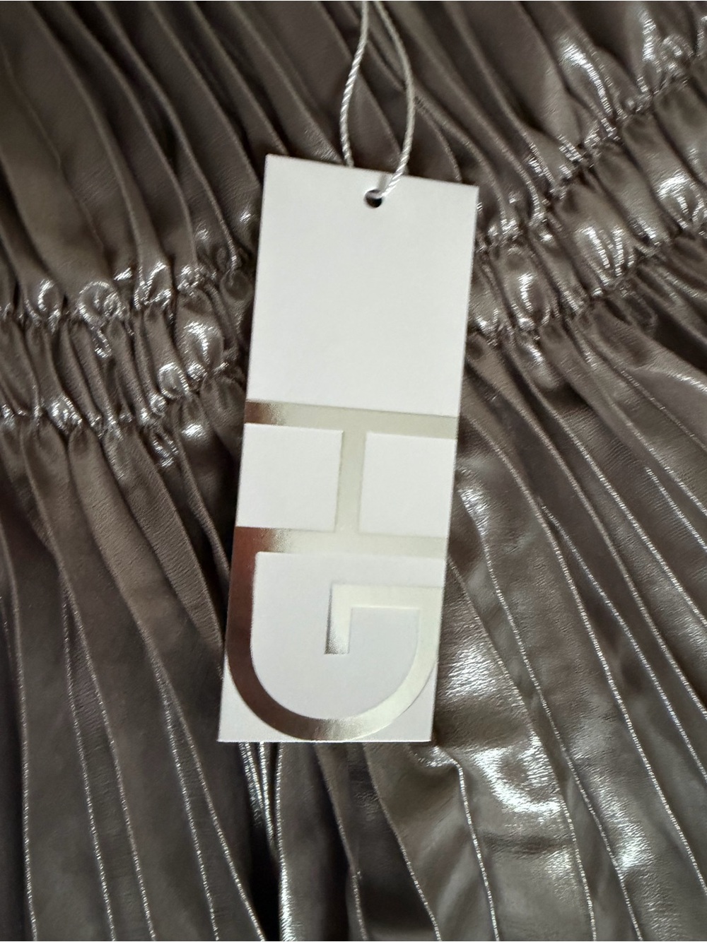 NWT Georgia Hardinge Siren Dress Size 14
Metallic - Picture 8 of 10